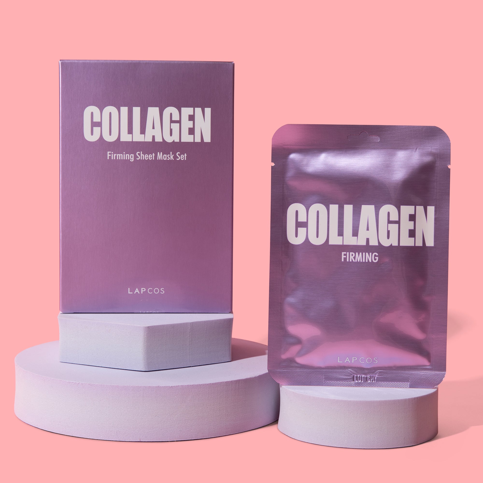 LAPCOS Firming Collagen Face Mask in Packet