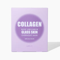 LAPCOS collagen deep collagen glass skin overnight mask packaging on a white background