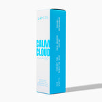 Packaging for LAPCOS Calm Cloud hypochlorous acid spray in blue bottle