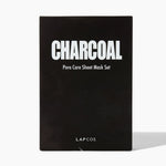 k-beauty sheet mask. Daily Charcoal sheet mask for pore care. Pore refining mask