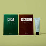 Escargot & Cica Sheet Mask & Biome Boost Cream Set for Skin Barrier Repair
