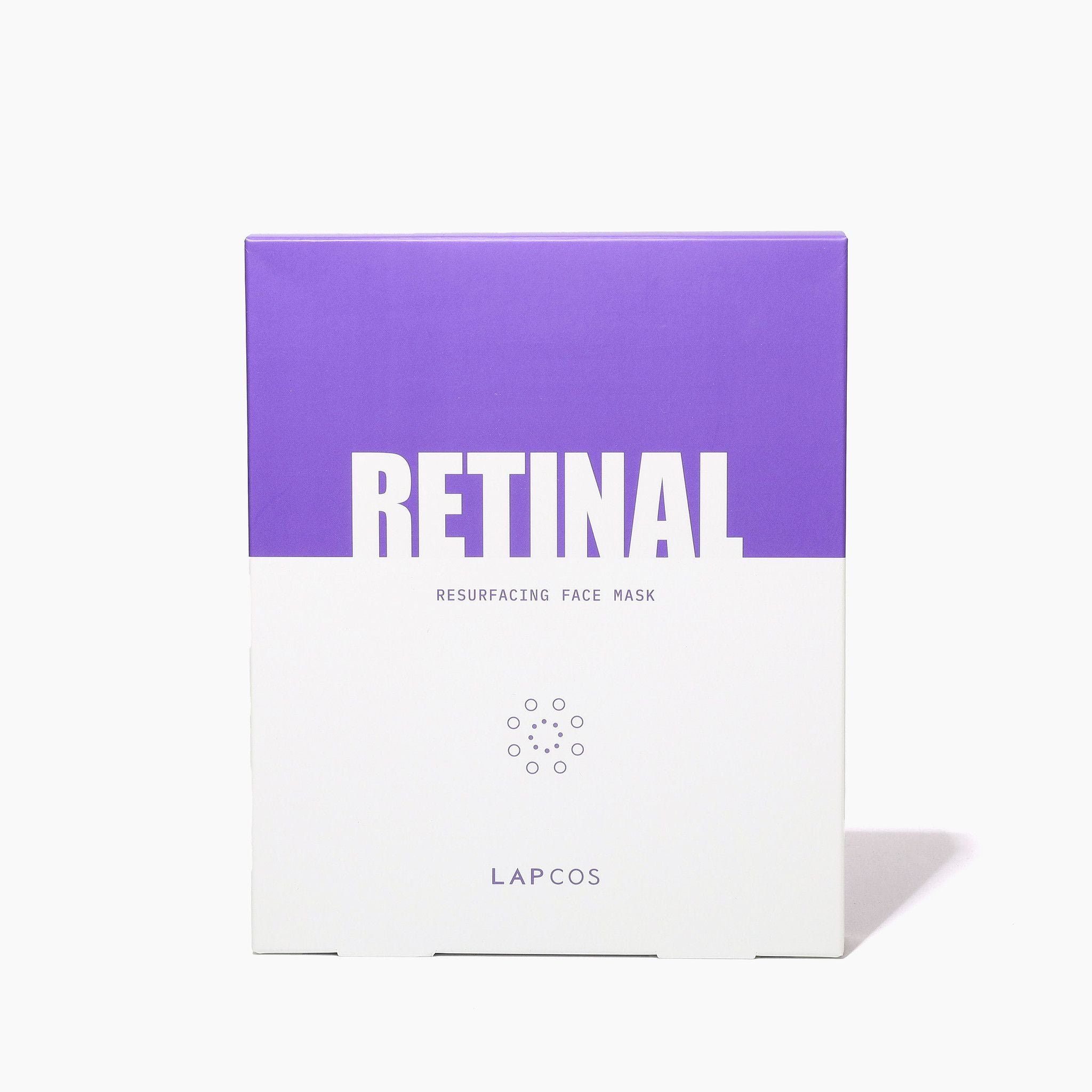 Retinal Resurfacing Sheet Mask 5-Pack box. Korean Beauty Rejuvinating and Hydrating serum